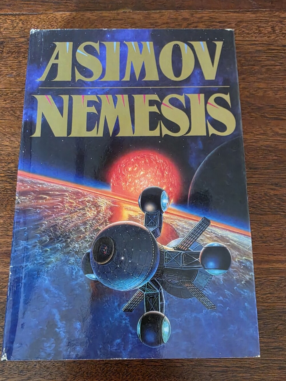 Nemesis By Isaac Asimov 1st Edition 1989 Hardback W/Dust Jacket Book Sci-fi